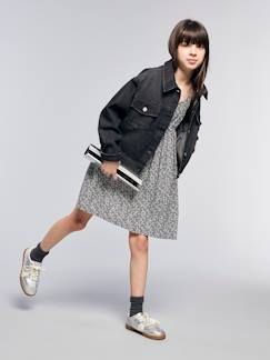 Meisje-Oversized meisjesjas en jeans JONEN