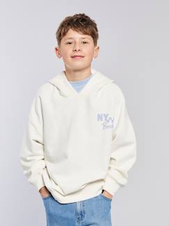 Jongens-Bedrukte hoodie voor/achter JONEN