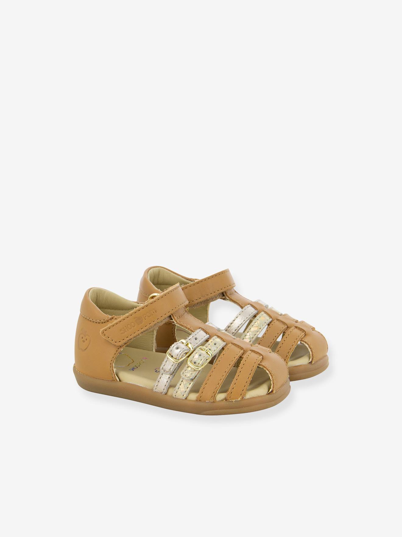 Babysandalen Pika Spart SHOO POM® kameel