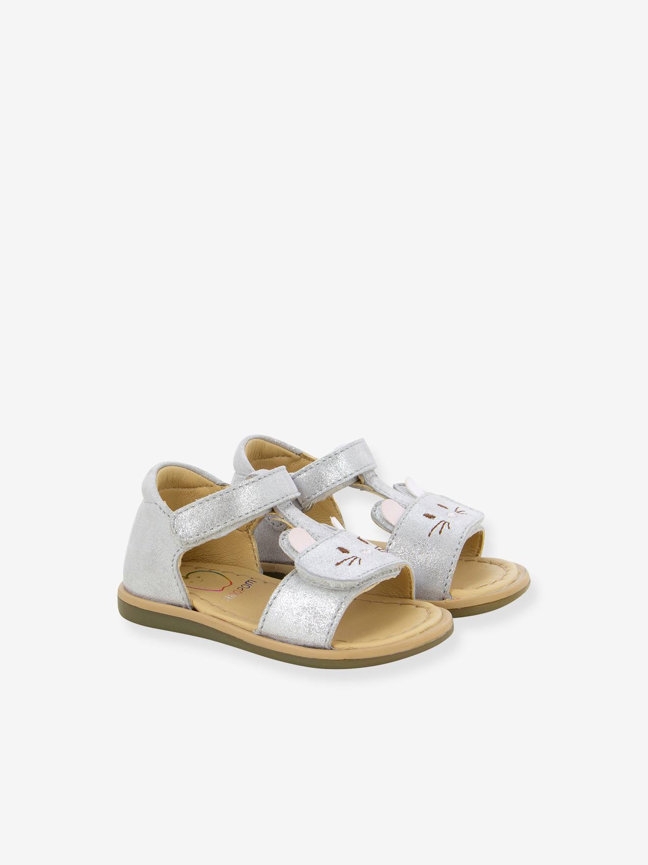 Babysandalen Tity Mousse SHOO POM® zilver