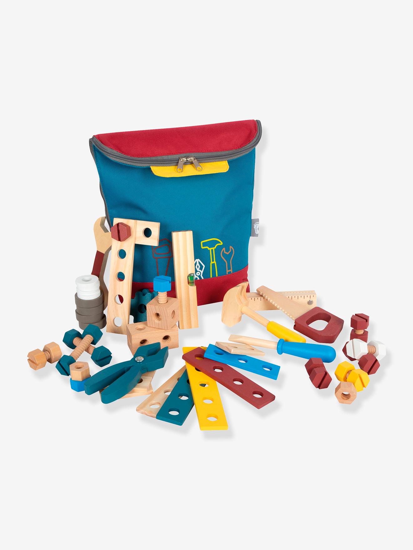 Knutselrugzak voor kinderen WORKSHOP small footยฎ met accessoires meerkleurig