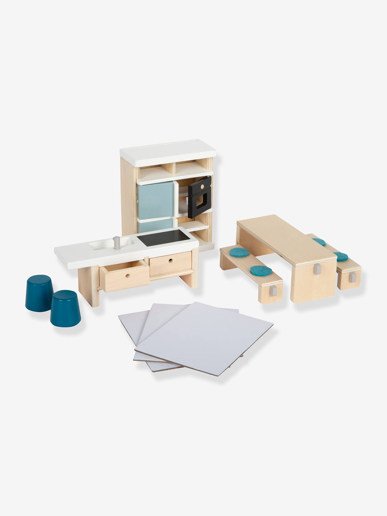 Inrichting voor kinderpoppenhuis KEUKEN small foot® meerkleurig