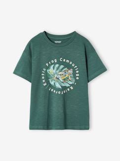 Jongens-T-shirt, poloshirt, souspull-T-shirt-Jongensshirt met natuurmotief