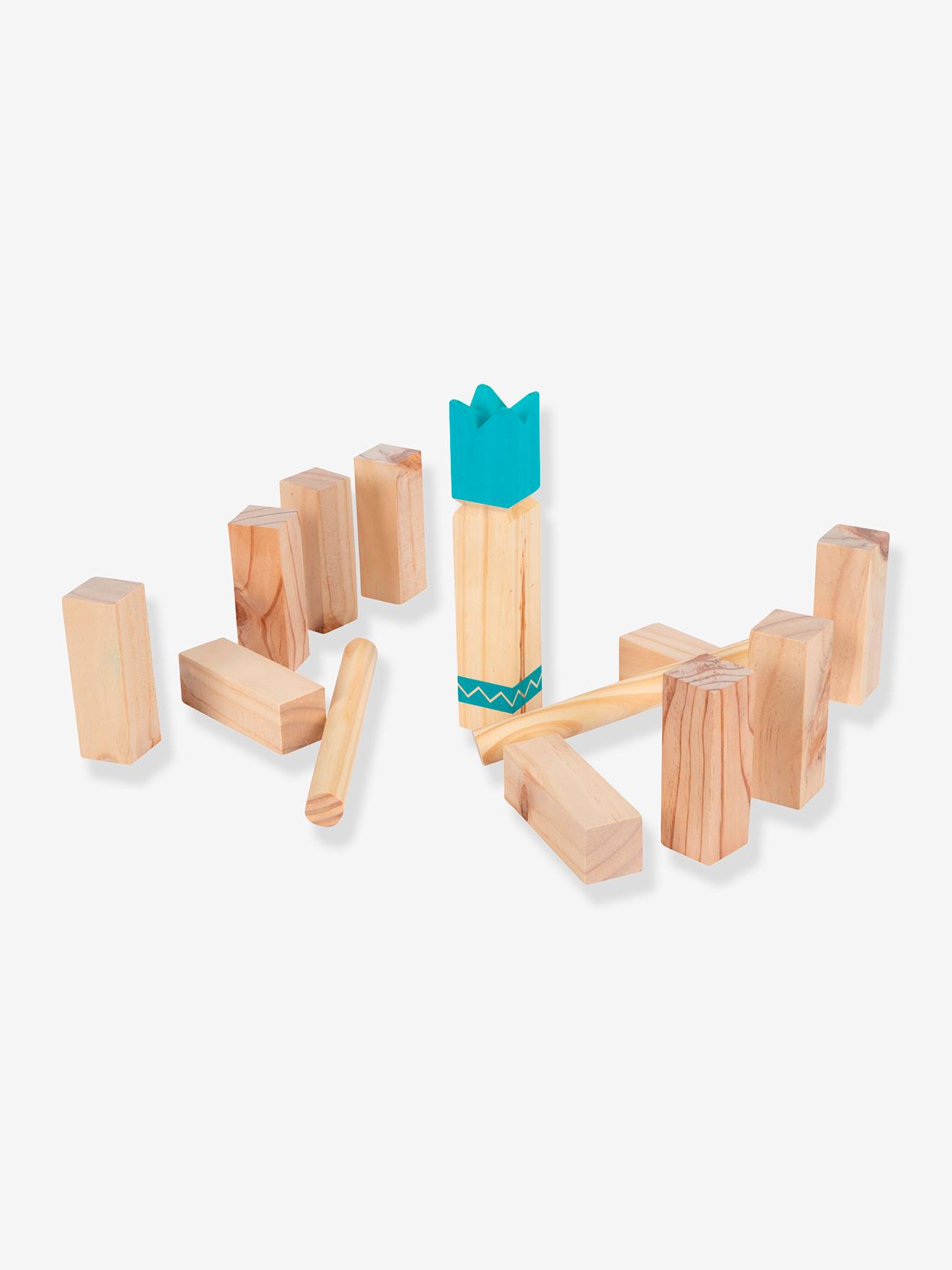 Buitenspel voor kinderen VIKING KUBB compact small foot® hout