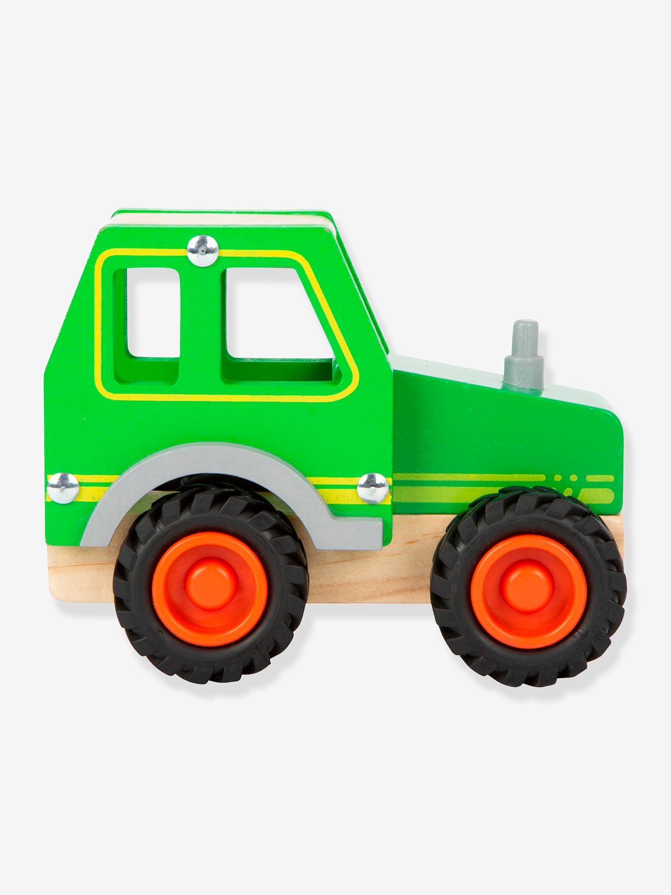 Speeltractor voor kinderen van FSC®-hout small foot® groen