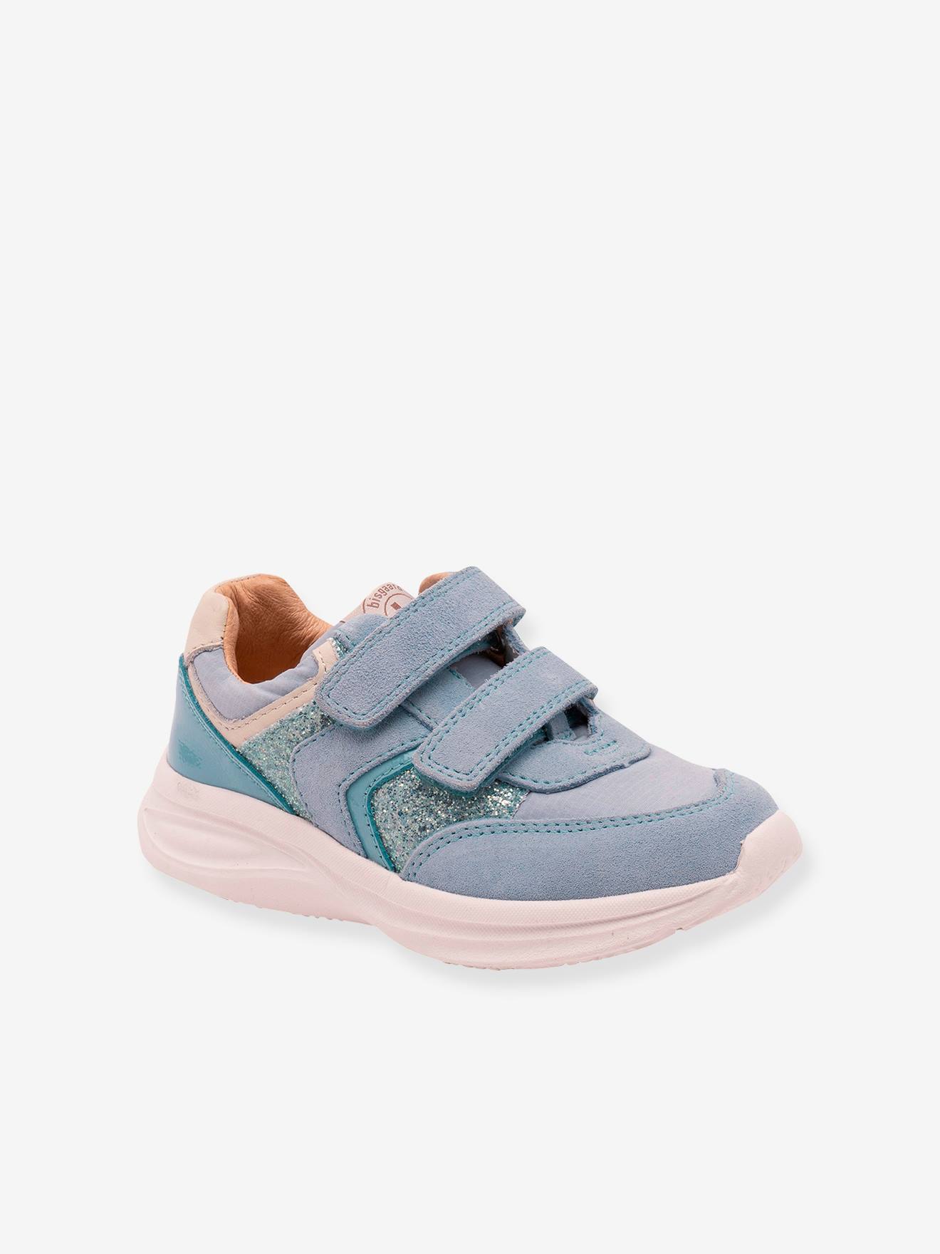 Sneakers voor meisjes YUKI GLITTER BISGAARD hemelsblauw afbeelding