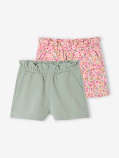 -Set van 2 meisjesshorts