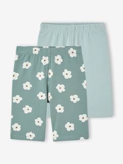 Meisje-Legging-Set van 2 fietsshorts voor meisjes