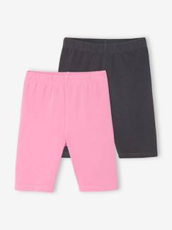 Meisje-Legging-Set van 2 Basics fietsshorts voor meisjes