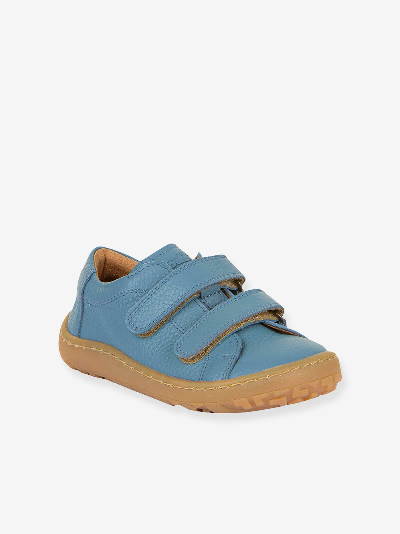 Barefootschoenen met klittenband voor meisjes BAREFOOT BASE FRODDO blauw afbeelding