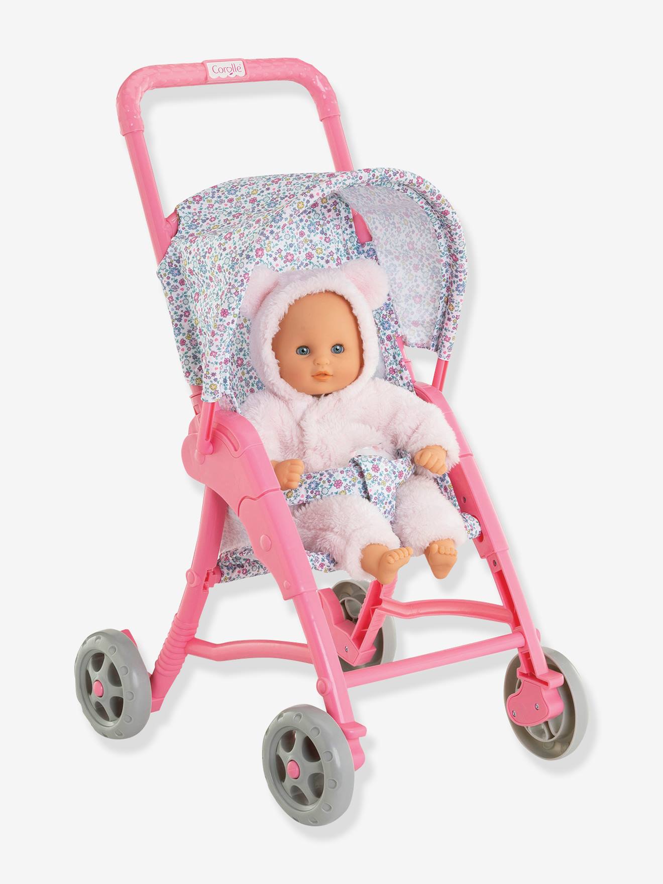 Kinderwagen Oursons voor pop - COROLLE rozen afbeelding