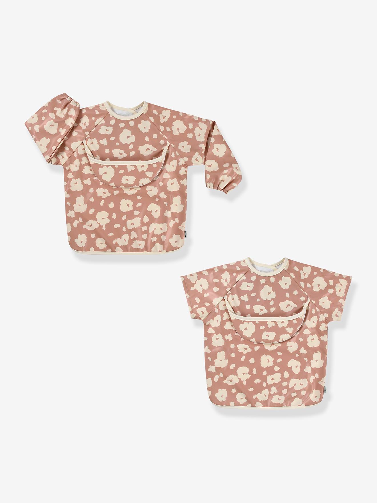 Meegroeislabbetje met mouwen 2-in-1 BEABA Playful rouge afbeelding