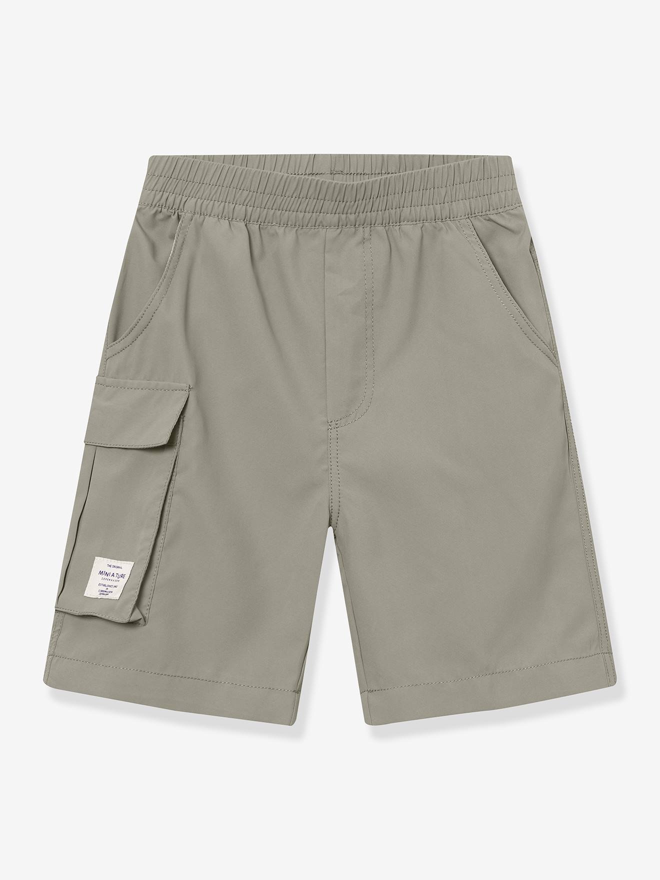 Outdoor korte broek voor kinderen MATADVENTURE MINI A TURE groen afbeelding
