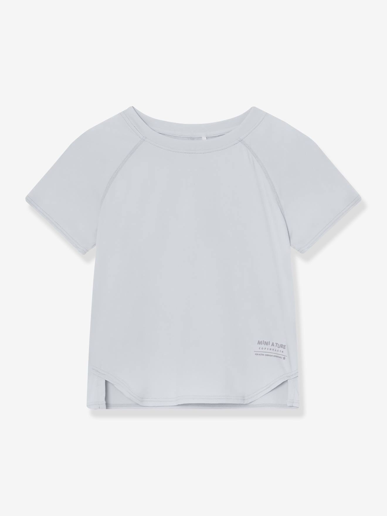 Praktisch T-shirt met verkoelend effect MATBJERGI MINI A TURE bleekblauw afbeelding