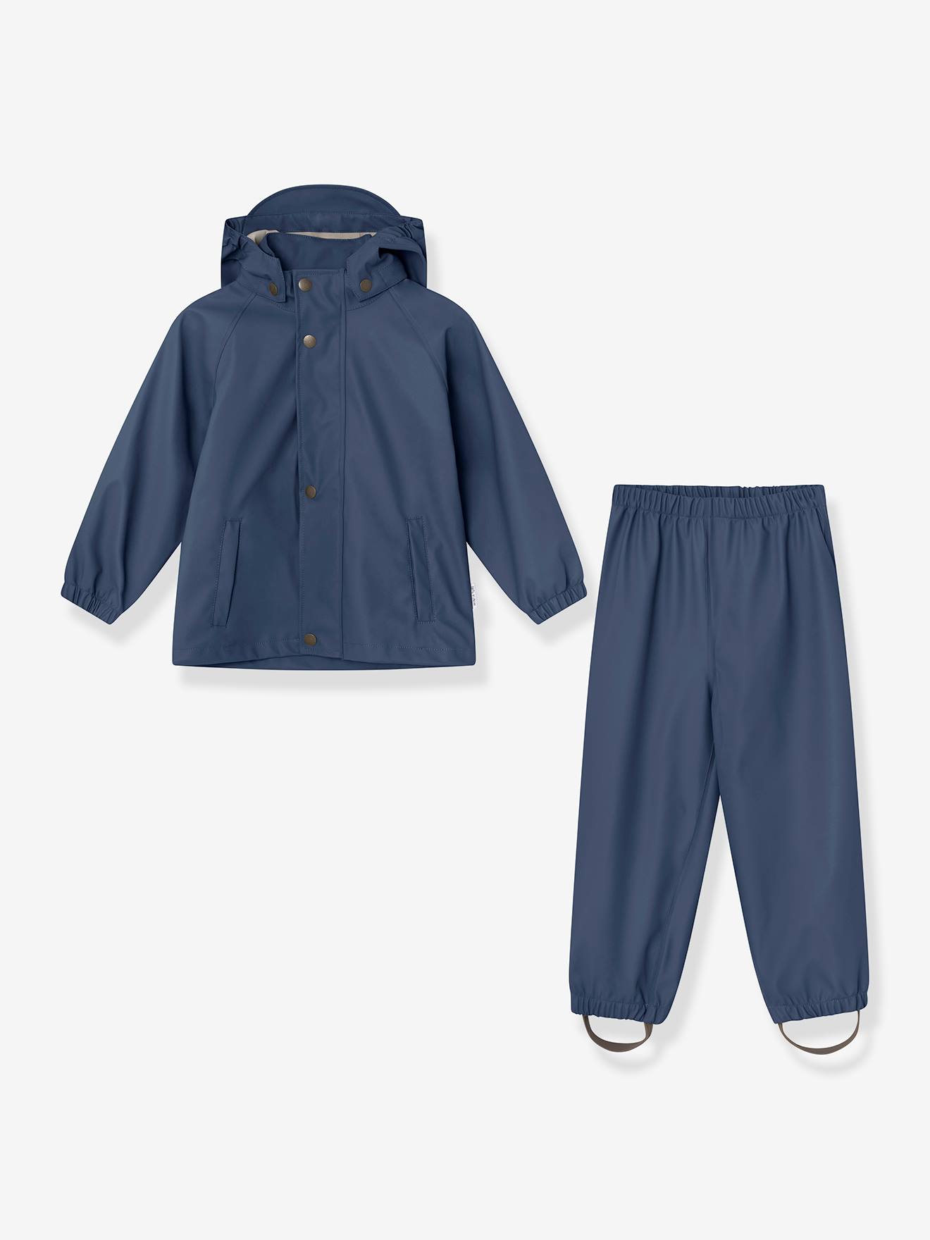 Set: regenjas en -broek MATREINAR MINI A TURE donkerblauw afbeelding