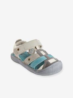 -Leren sandalen, speciaal voor kleuterjongens