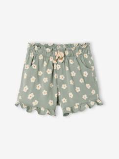 Meisje-Short-Meisjesshort met ruches