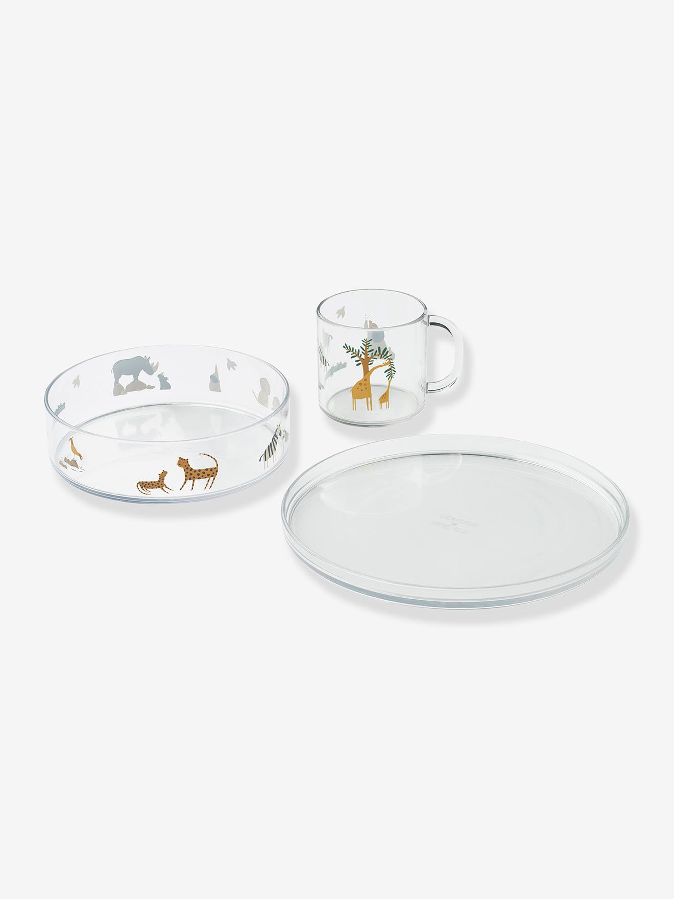 Set maaltijd in tritan met Siva LIEWOOD print meerkleurig afbeelding