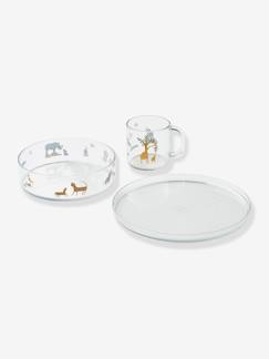 Verzorging-Set maaltijd in tritan met Siva LIEWOOD print