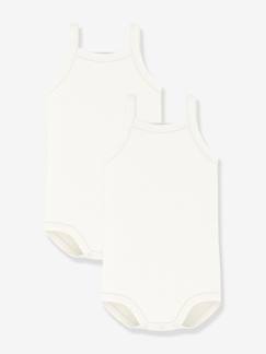 Baby-Body-Set van 2 hemdjes PETIT BATEAU