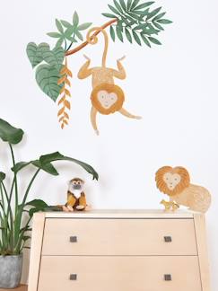 Linnengoed en decoratie-Decoratie-Behang, Sticker-Stickervel met jungledecor Lilipinso