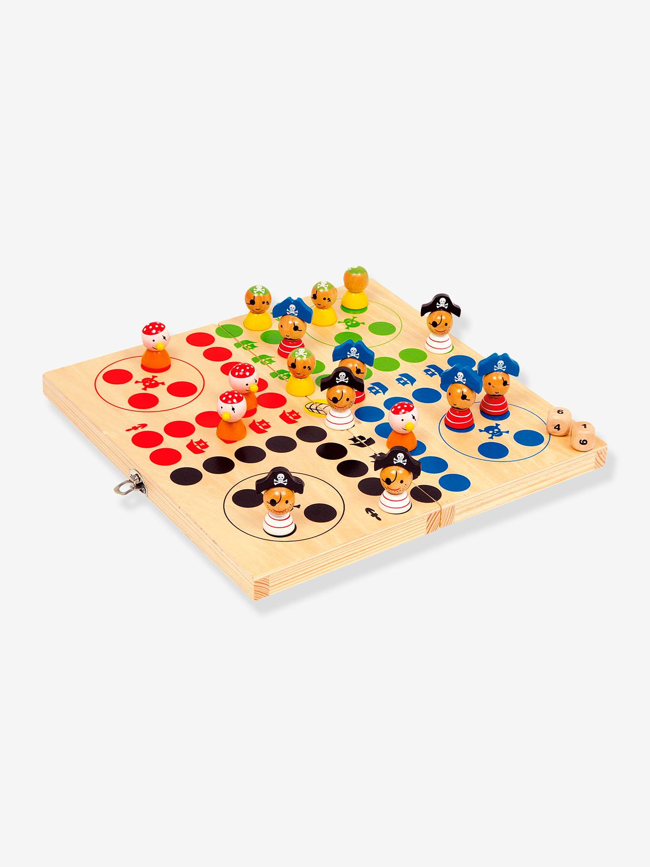 Kinderbordspel LUDO PIRATENEILAND small foot® meerkleurig