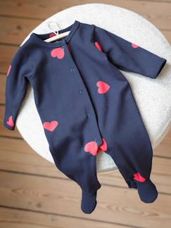 Baby-Fluwelen slaapzak "Mon coeur" ENVIE DE FRAISE 