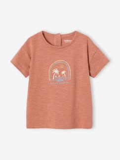 Baby-T-shirt, souspull-Babysweater met strandmotief