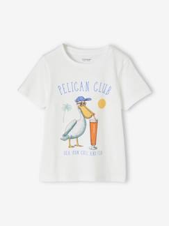 Jongens-Jongensshirt met leuk dierenmotief