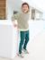Gekleurde slim fit MorphologiK MEDIUM jongens beige+grijsblauw+groen+leiblauw+nachtblauw+smaragdgroen+terracottategel - vertbaudet enfant 