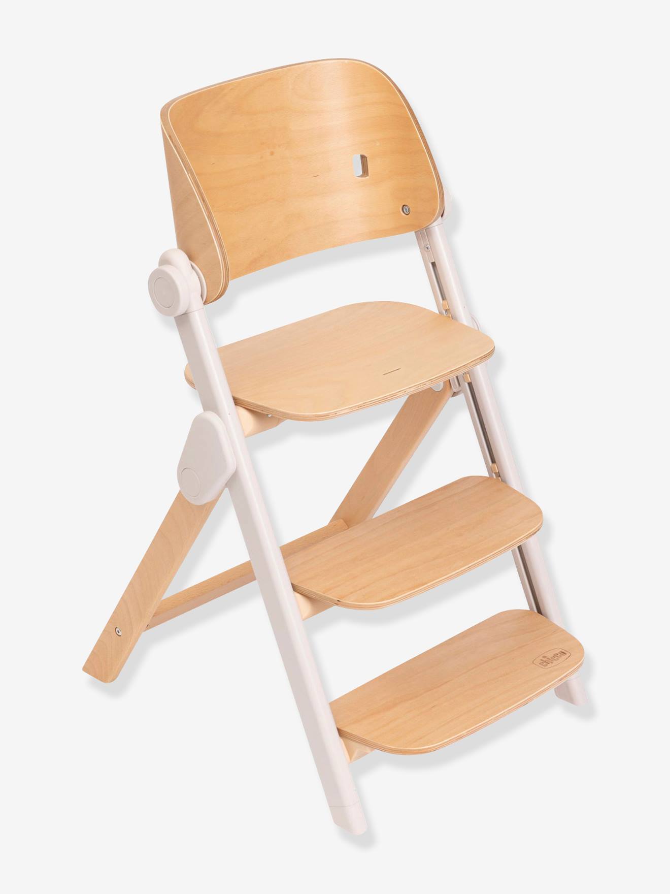 CHICCO Meraviglia Fossil hoge kinderstoel hout afbeelding