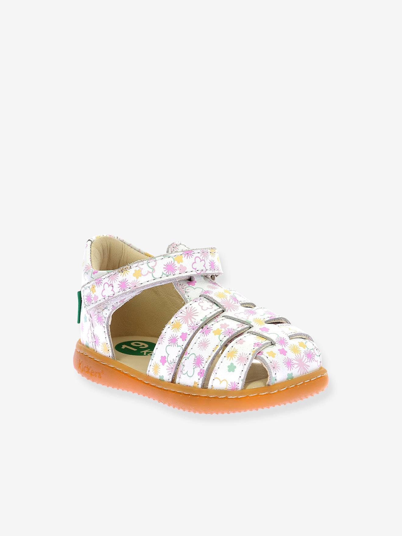 Baby lederen sandalen Bigflo KICKERS® wit