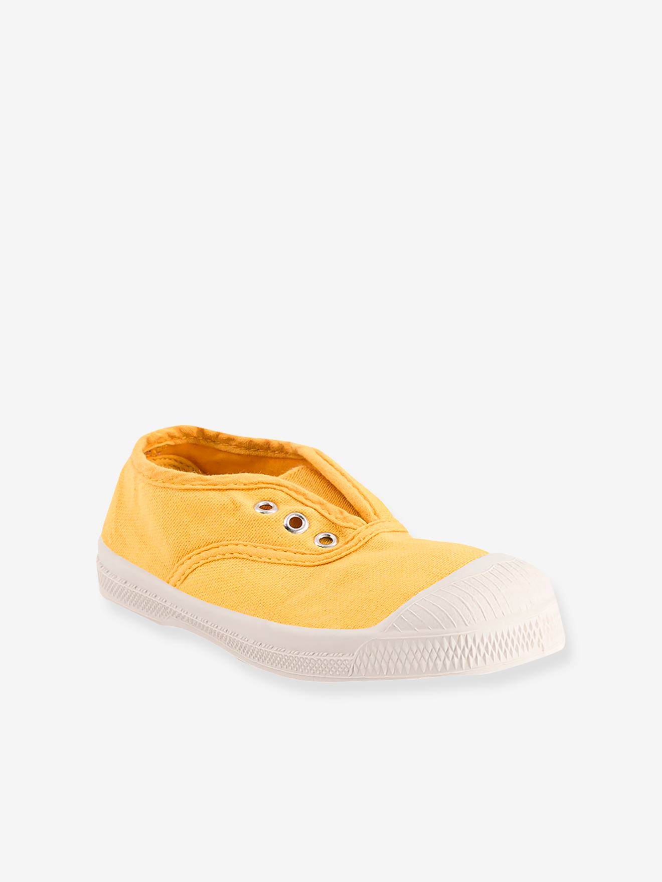 Katoenen tennisschoenen Elly BENSIMON® voor kinderen geel afbeelding