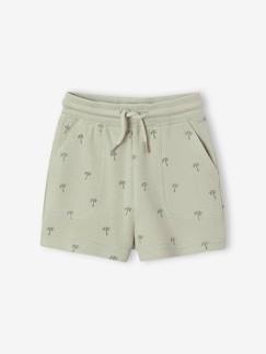 Baby-Short-Korte palmprint motieven in honingraat breiwerk voor baby's