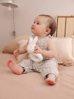 Baby-Salopette, jumpsuit-Boxpakje baby van geborduurd katoengaas