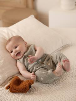 Baby-Salopette, jumpsuit-Boxpakje van katoengaas