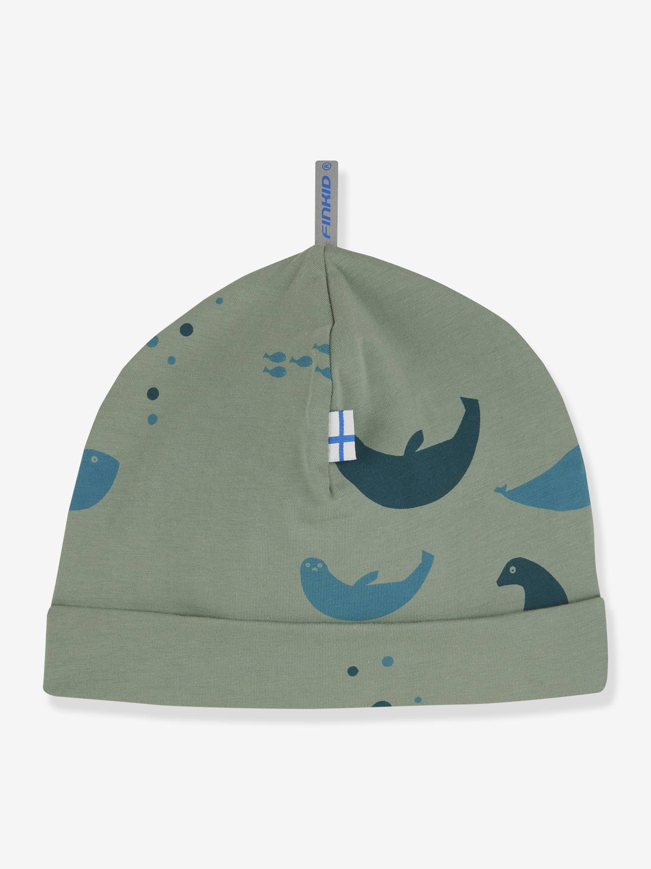 Jersey kindermuts HITTI FINKID groen afbeelding