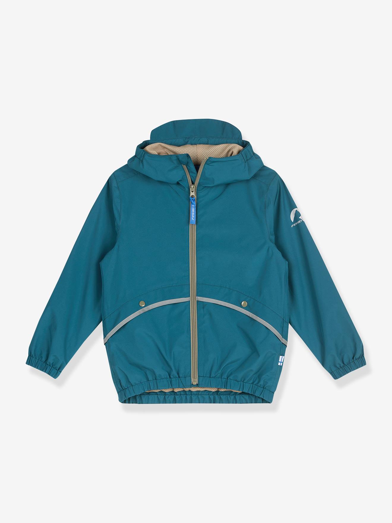 Lichte regenjas voor kinderen TIMI AIR FINKID oceaanblauw afbeelding