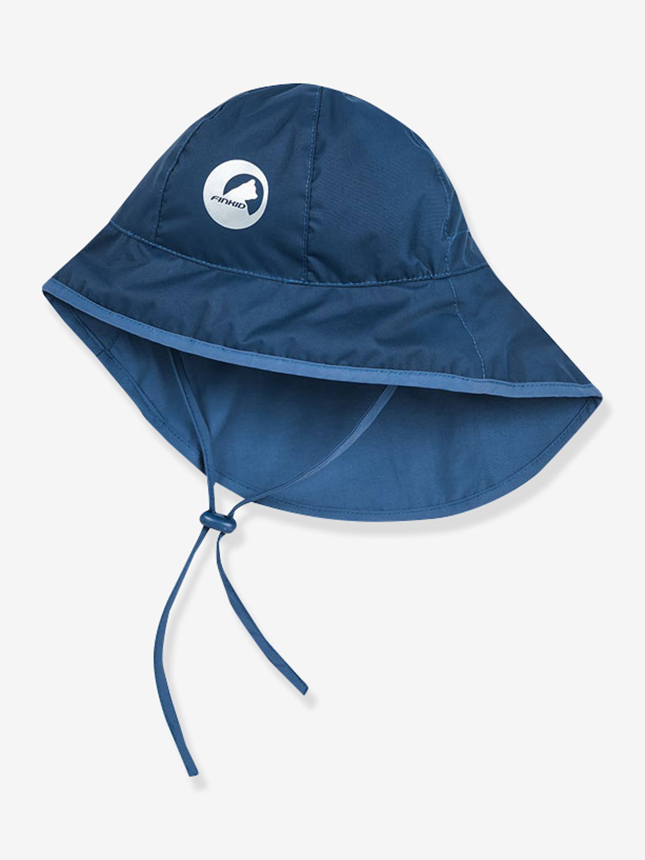 Waterdichte regenhoed voor kinderen TIHKU FINKID marineblauw afbeelding