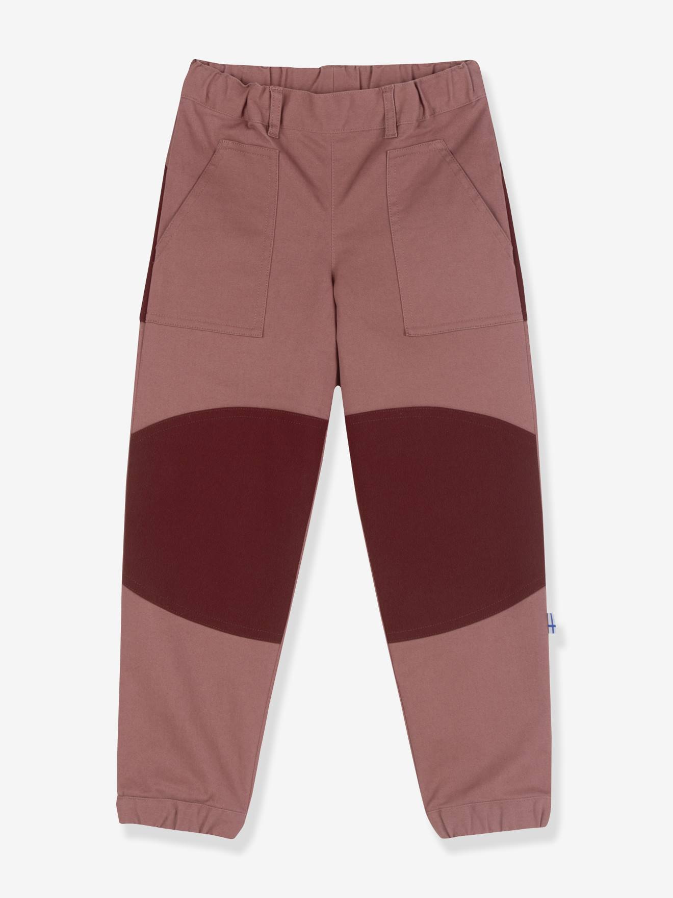 Vrijetijdsbroek voor kinderen KELMI CANVAS finkid rozenhout afbeelding