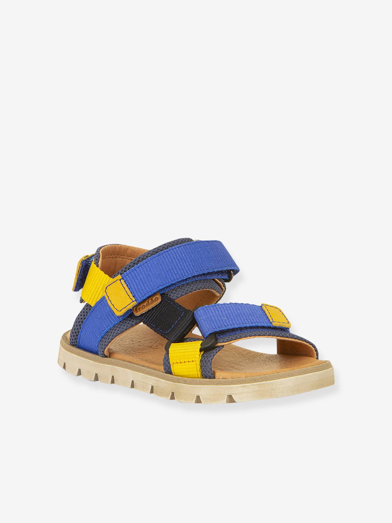 Sandalen met klittenband voor jongens KE FLASH FRODDO blauw afbeelding