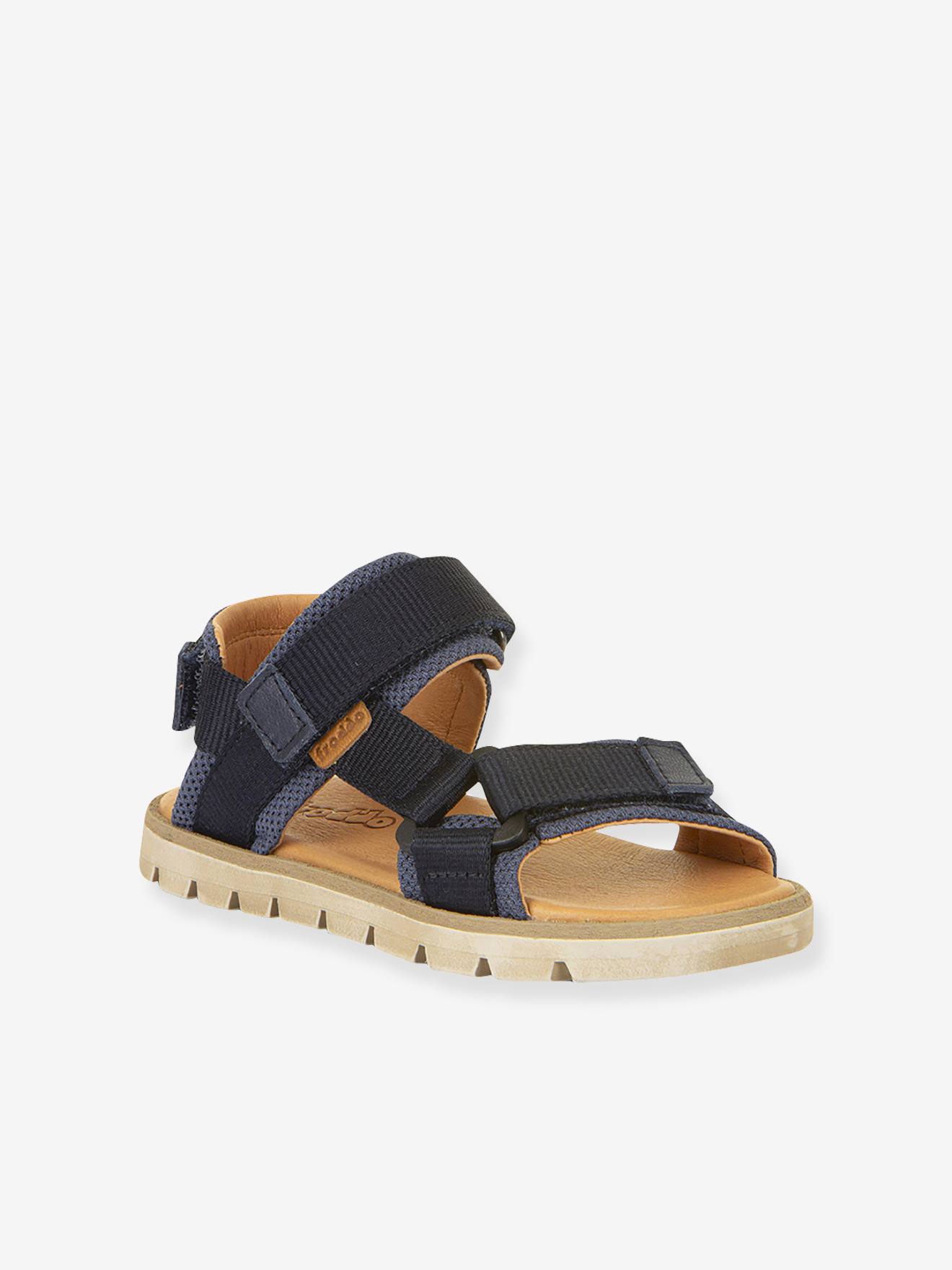 Sandalen met klittenband voor jongens KE FLASH FRODDO marineblauw afbeelding