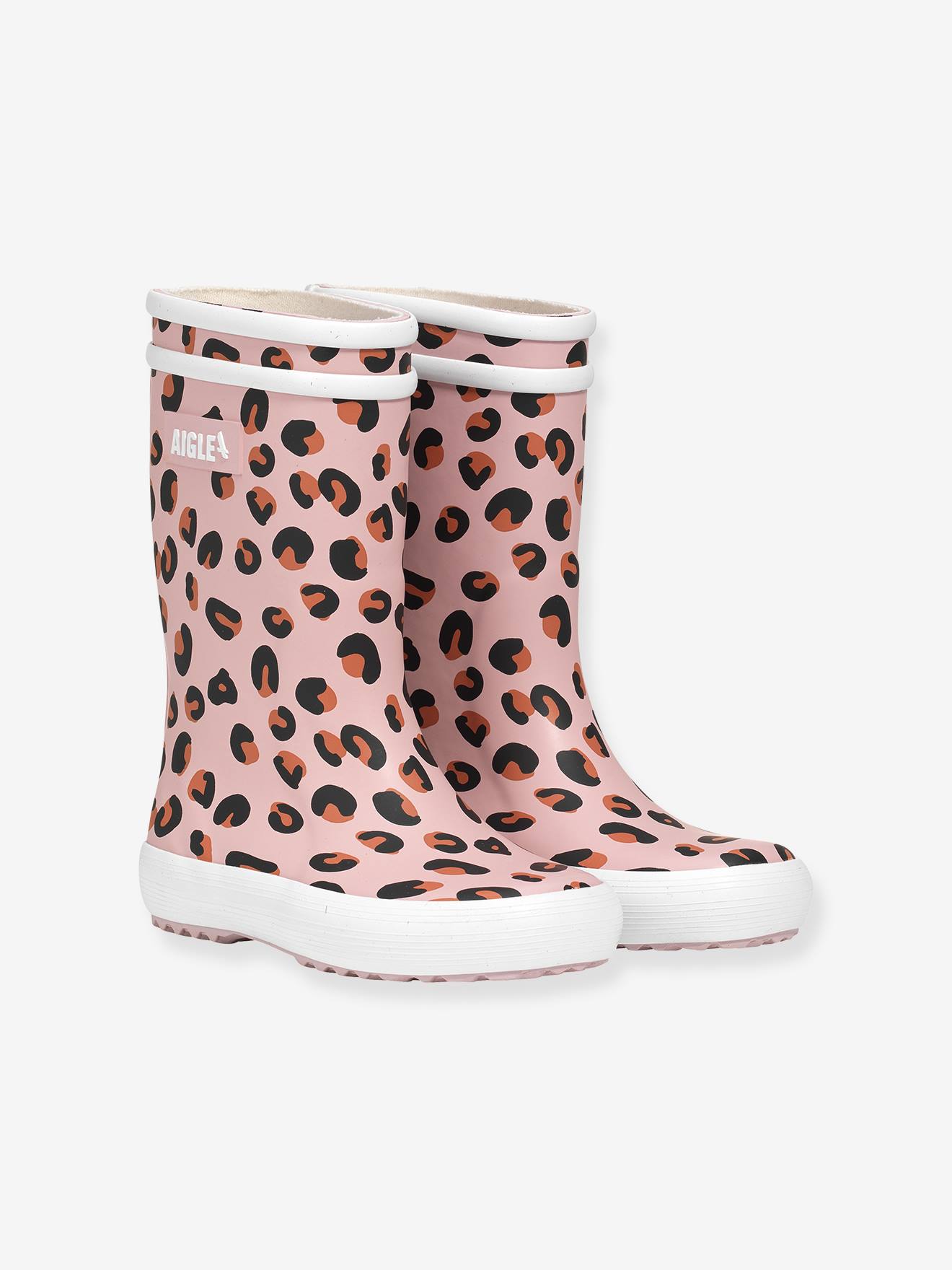 Regenlaarzen voor kinderen Lolly Pop Play AIGLE® rozen afbeelding