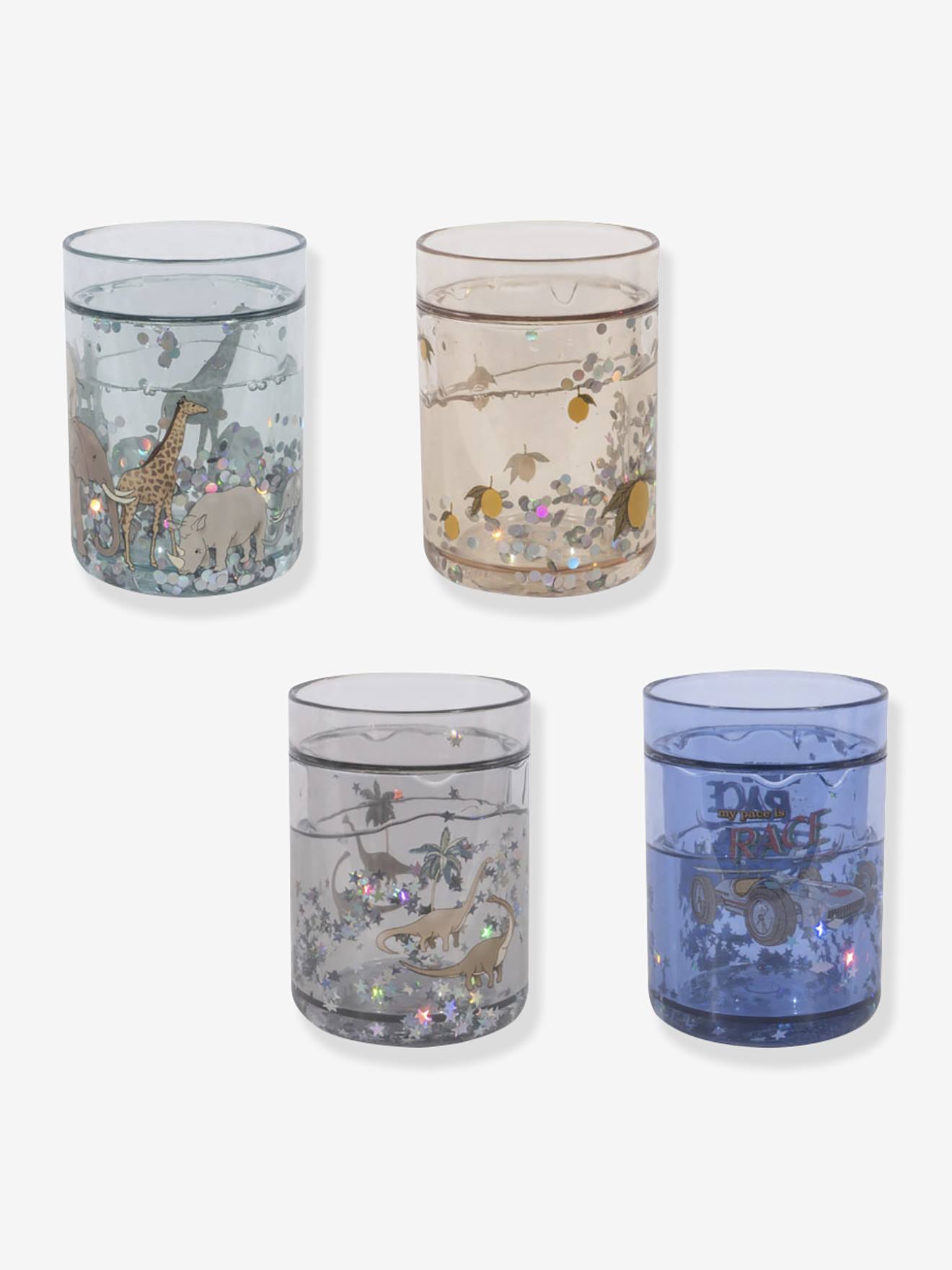 Set van 4 glitter sweaters KONGES SLOJD blauw