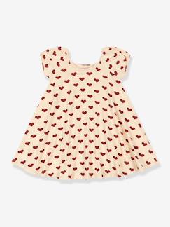 Baby-Rok, jurk-Rode sweater met Amour-print KONGES SLOJD