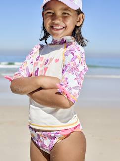 Meisje-Badpak-Bikini-Zwemset voor meisjes met anti-UV shirt + broekje