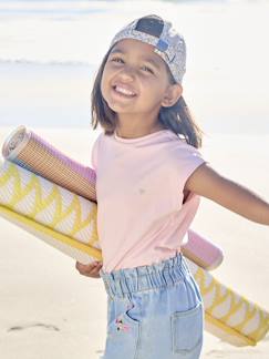 Meisje-Effen Basics meisjesshirt met korte mouwen 