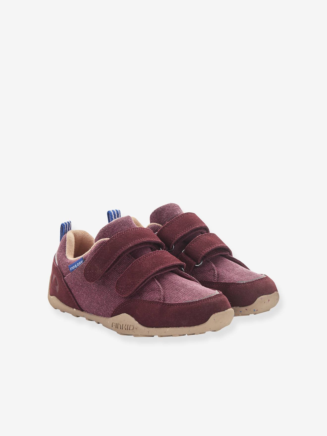 Barefoot sneakers voor kinderen VARVAS FINKID bordeauxrood afbeelding