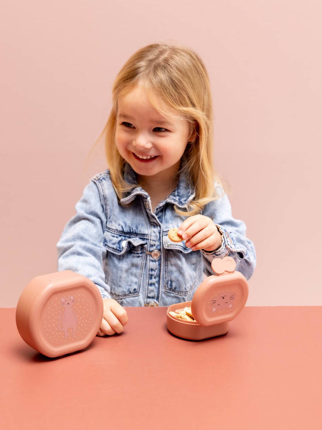 TRIXIE lunchbox met clip nude afbeelding