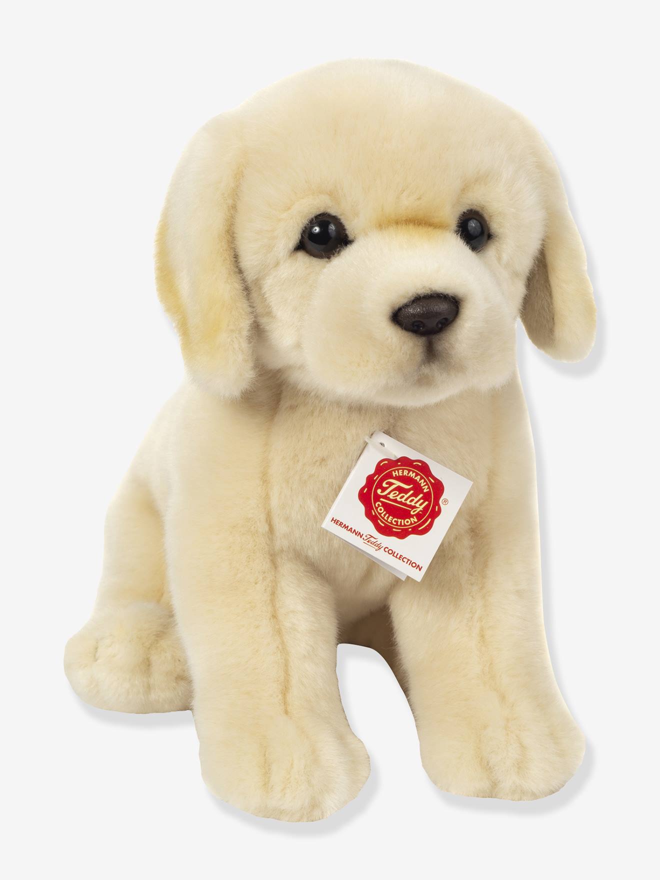 Pluchen Golden Retriever zittend 25 cm TEDDY HERMANN beige afbeelding